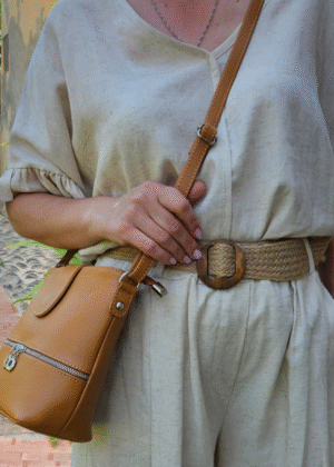 Listonoszka skórzana S457