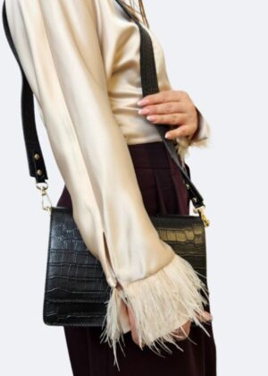 Torebka skórzana S458