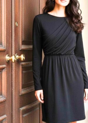 Elegancka sukienka w czerni