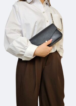 Mini torebka ze złotym łańcuszkiem S472