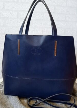 Vera Pelle skórzana torebka damska shopper S414