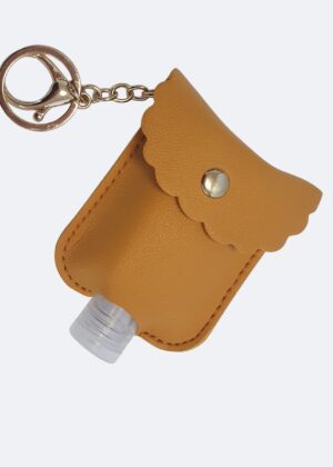 Brelok skórzany z pojemnikiem