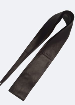 Pasek skórzany wiązany różne kolory